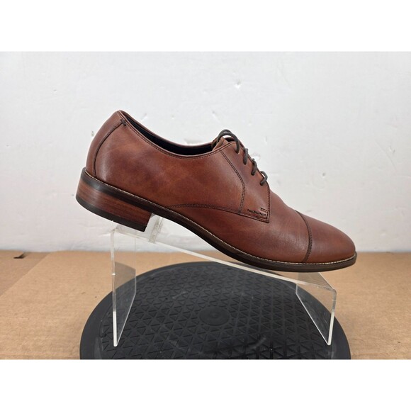 Cole Haan Men\'s Lenox Hill Cap Oxford Tan Dress Formal C11632  Size 11.5 M main image 4